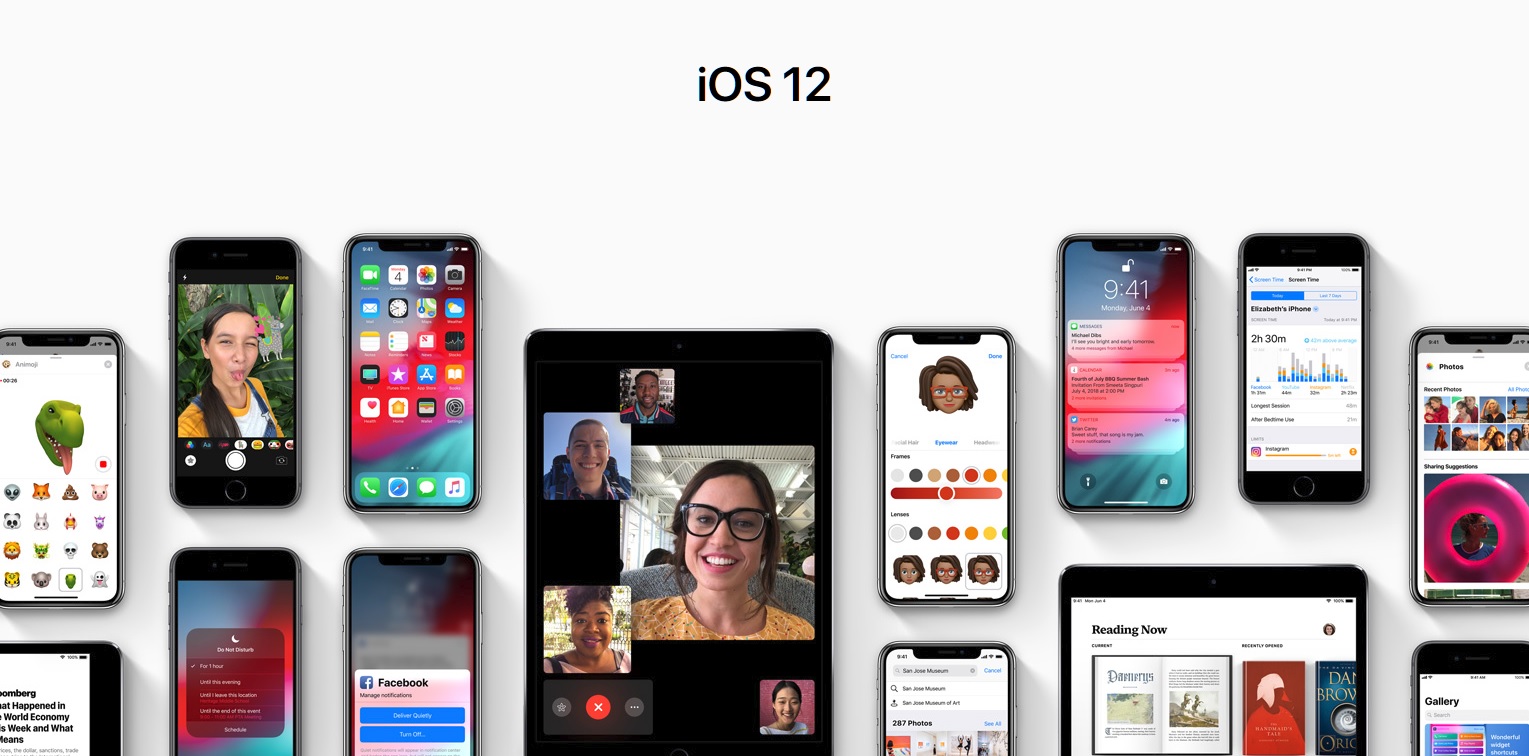 آبل تكشف عن iOS 12 رسمياً – ابرز ماجاء في مؤتمر WWDC18