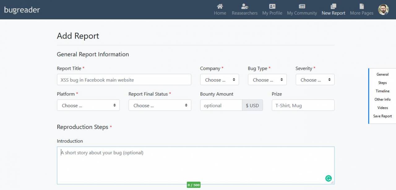 Bugreader أول منصّة عربية لصائدي الثُغر الأمنية في المجال الإلكتروني ...